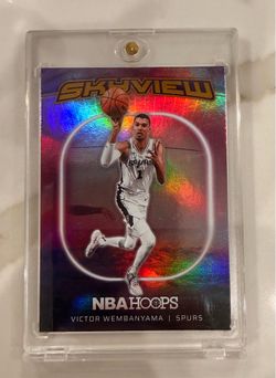 2024-25 Panini Nba Hoops - Skyview Victor Wembanyama #16 Pink Holo MVP