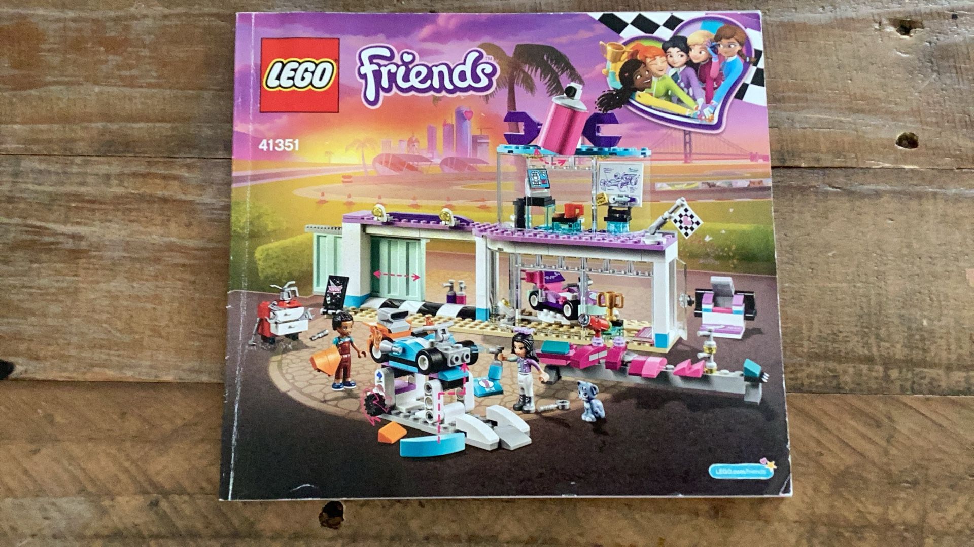 Lego Friends 41351 Kart Customization Workshop