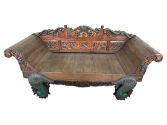 Bench Carved 2000