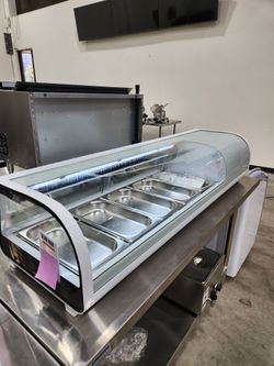 🍱NSF/ETL Commercial Sushi Refrigerated Display (Expositor Refrigerado para Sushi)🍱