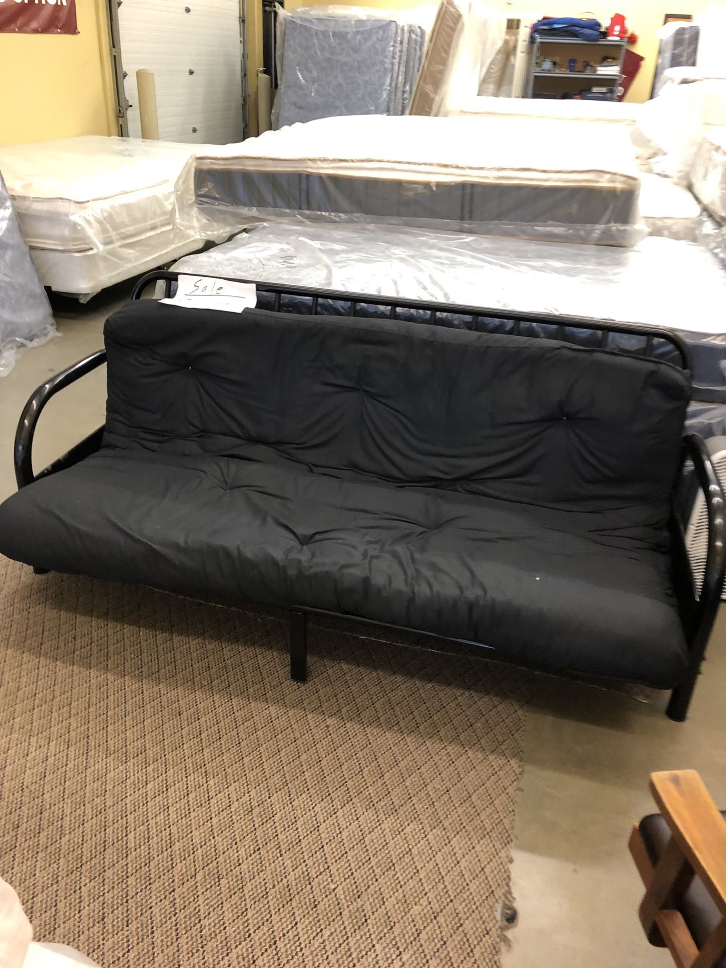 Futon with mattress