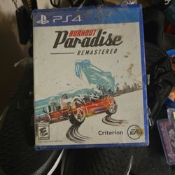 Ps4 BURNOUT VIDEO GAME (NEW)