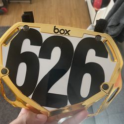 Bmx Raceplate By Box
