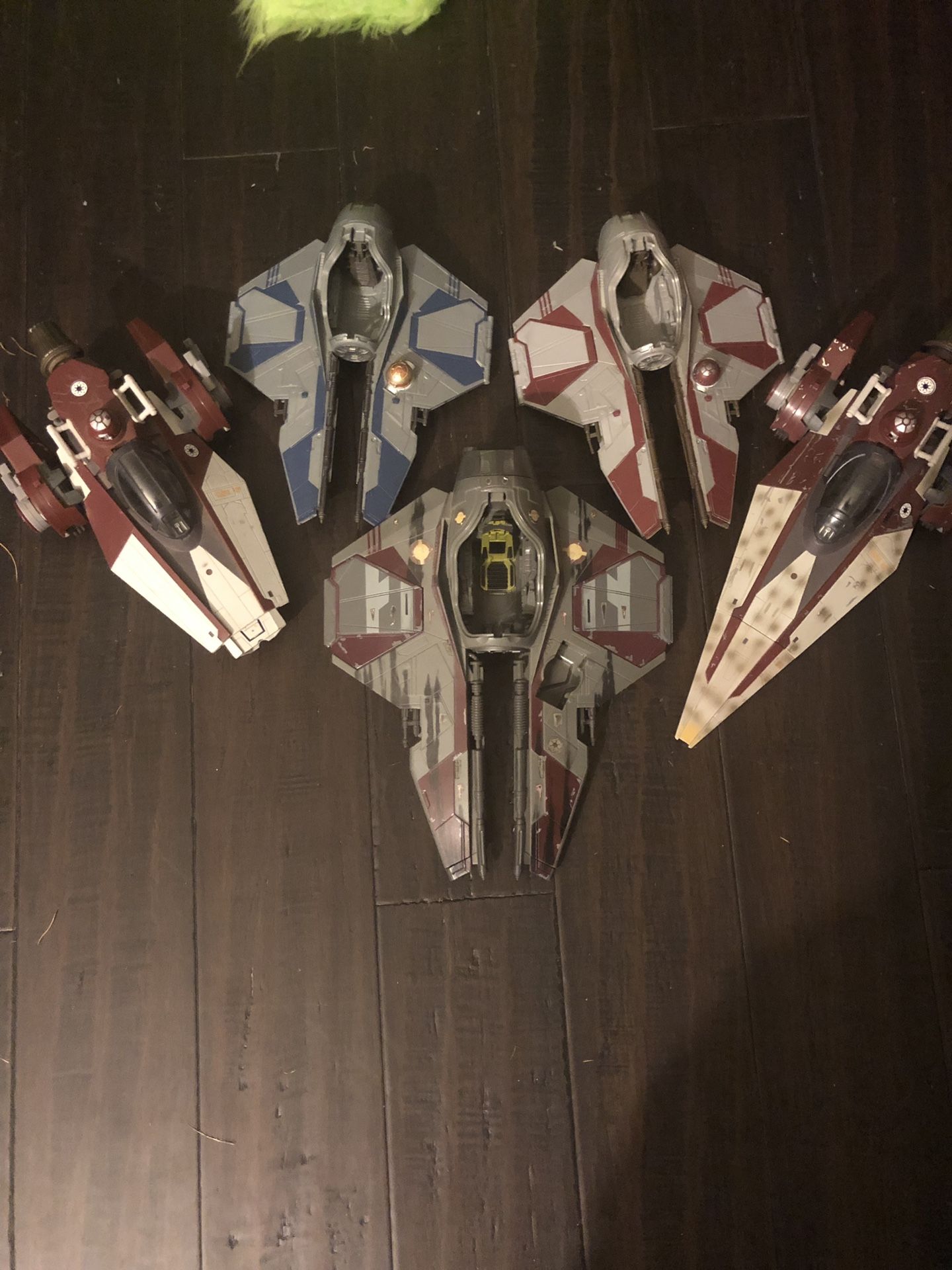 Star Wars Jedi Star fighters lot