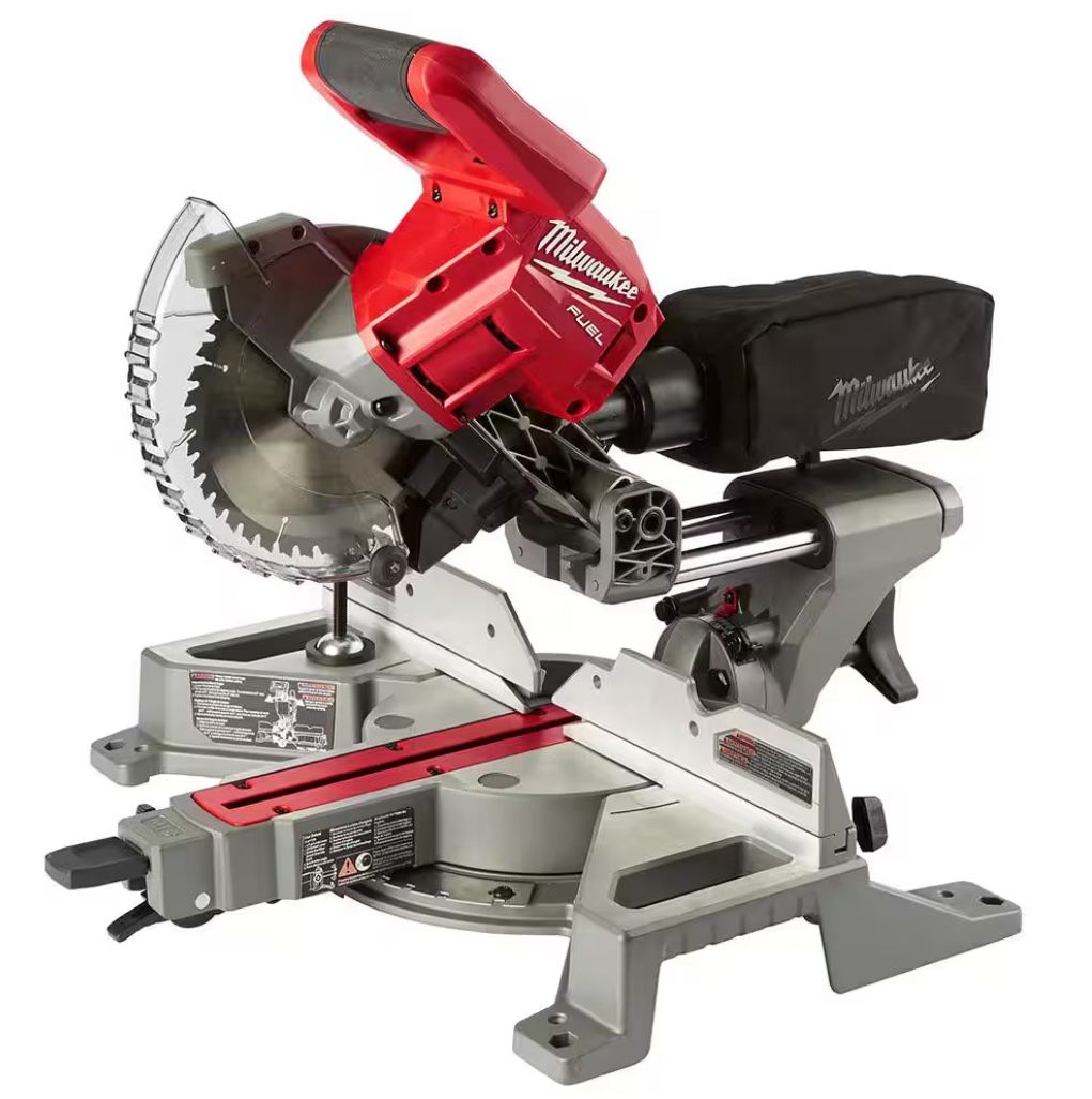 Milwaukee M18 Fuel 7 1/4" Dual Bevel Sliding Compound Miter Saw w/5 Year Warranty (Model 2733-20)
