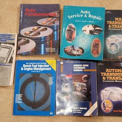 11 Textbooks set - from PCC 2yr Auto Certificate Program (plus bonus book)