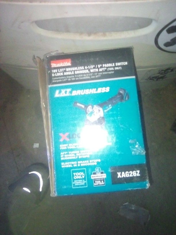 New In Box Makita Grinder Tool Only