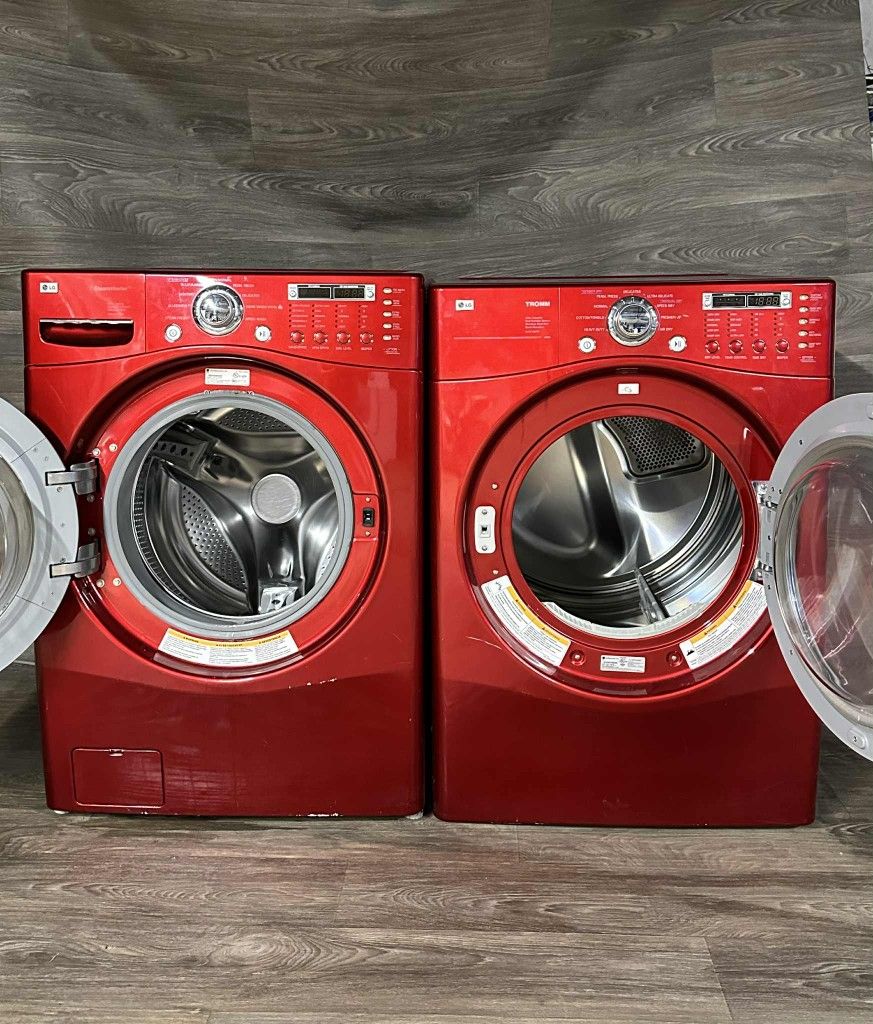 LG Washer And Electric Dryer 