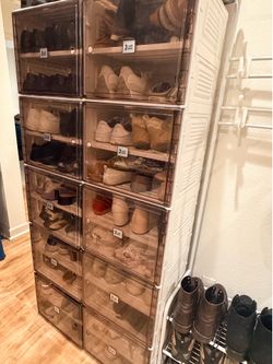 ANTBOX Portable Shoe Rack Organizer