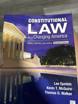 Constitutional Law For A Changing America