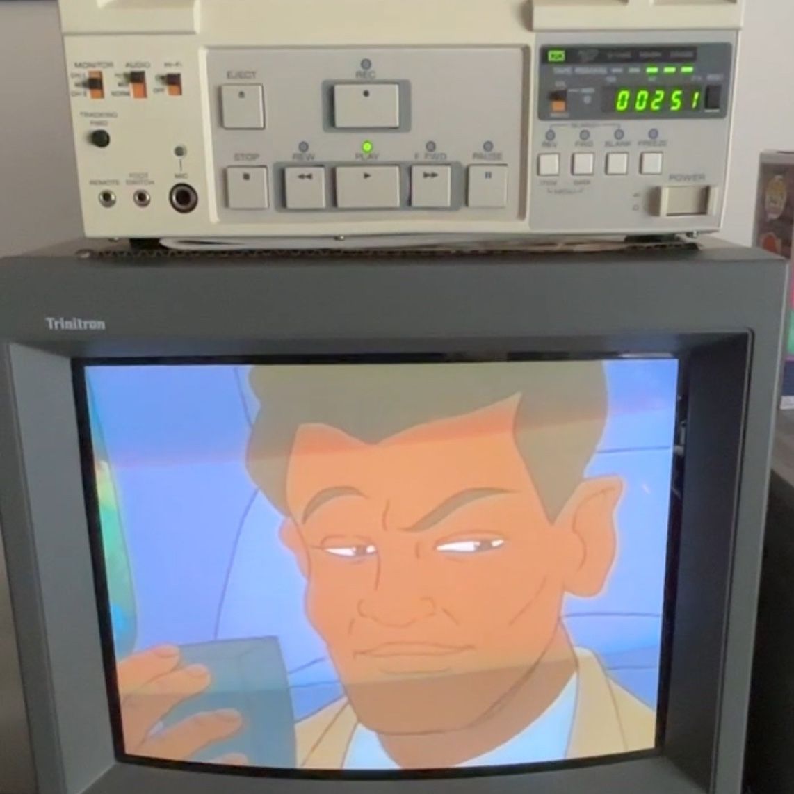 Sony SVO-9500MD S-VHS HiFi VCR Player Recorder TBC CRT Analog for