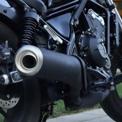 Rebel 500 exhaust