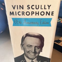 Dodgers Vin Scully Microphone 