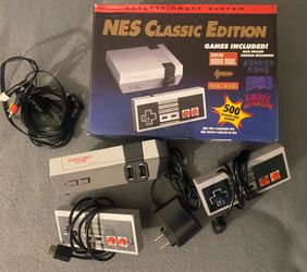 500 Games-in-1 NES Style Clone Console – Complete in Box – Tested & Working – $40  Looking for some retro gaming fun without spending a fortune? This 
