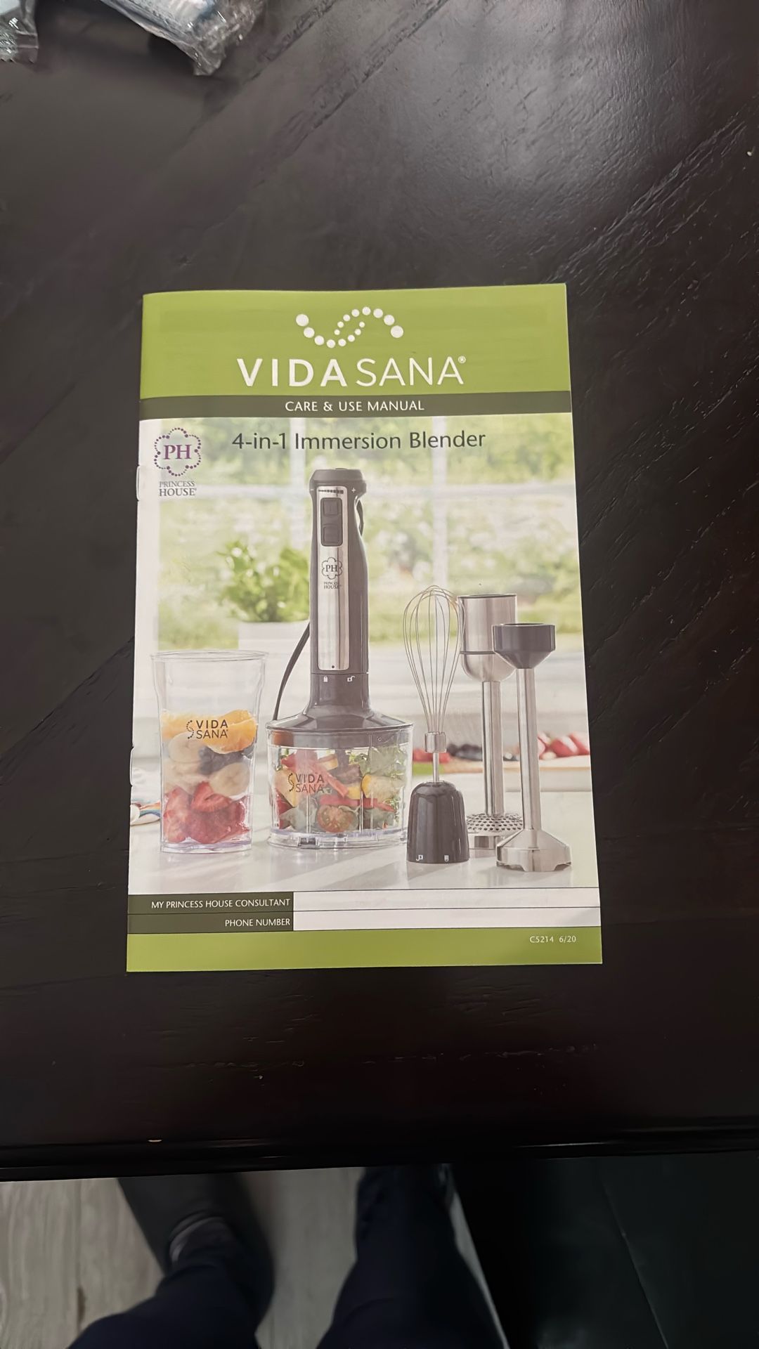 Vida Sana Batidora Manual/Immersion Blender 