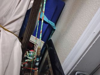Fishing pole n 2 holders
