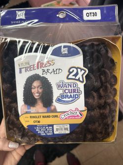 Wand Curl Crochet Braiding Hair
