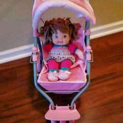 Corelle Baby Stroller And Doll
