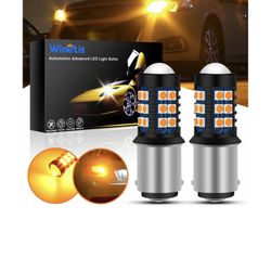 High Power Amber  1157 LED Turn Signal Light 2057 BAY15D 30SMD-3030 Bulbs