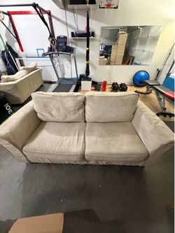 Two couches/ love seats in good condition. Clean, non smoker home.