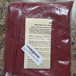 Heating Pad as seen at many craft shows with beans n microwave to heat, new never used, instruction sheet $10.00