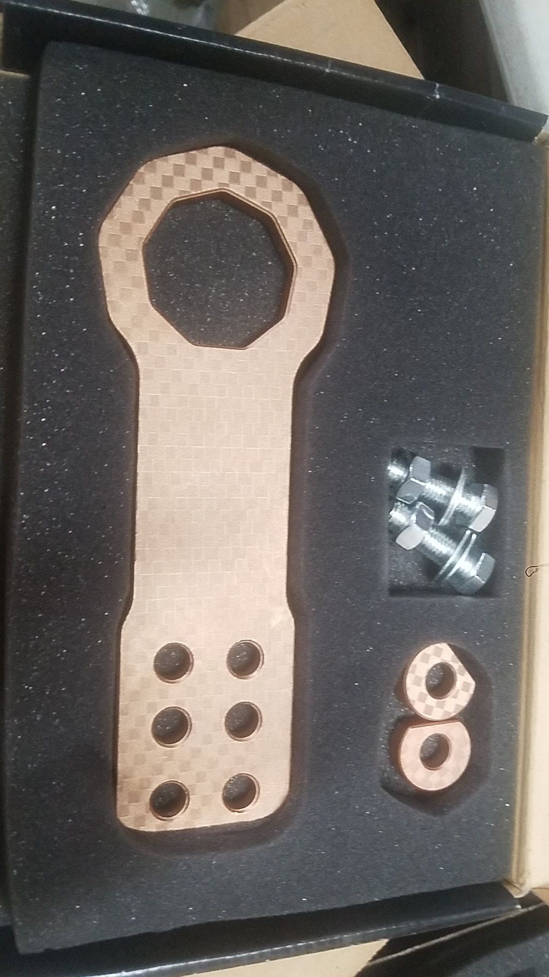 Front tow hooks