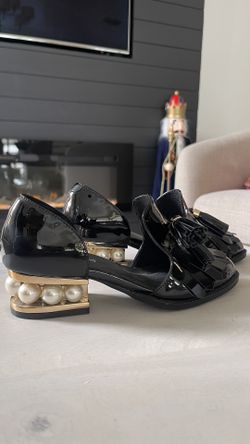 Jeffrey Campbell Loafers - BLACK SIZE 6