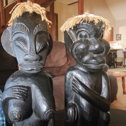 African Hand Carved Wood