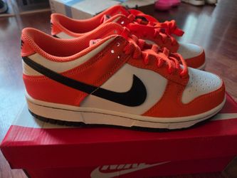 Nike Dunk Low GS Phantom/Black-Safety Orange ‘Halloween’ DH9765-003
