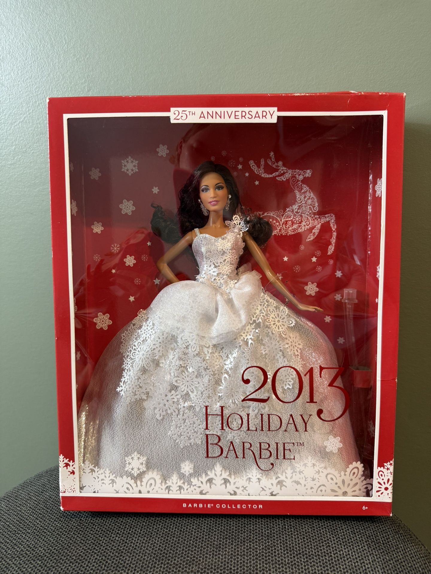 New 2013 Holiday Barbie Doll 25th Holidays Special Edition X8272 Sealed