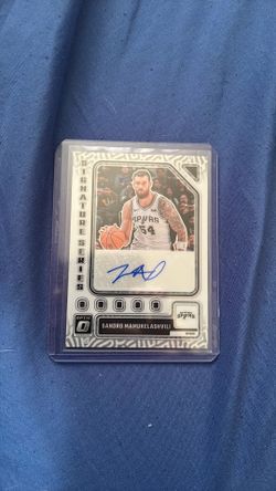 Sandro Mamukelashvili #SS-MAM AUTOGRAPHED