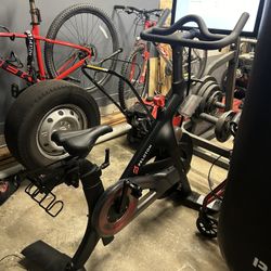 Peloton With Shoes And Power Cable (Never Used)