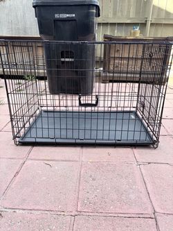Large dog cage