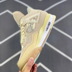 Jordan 4 Off White Sail 46