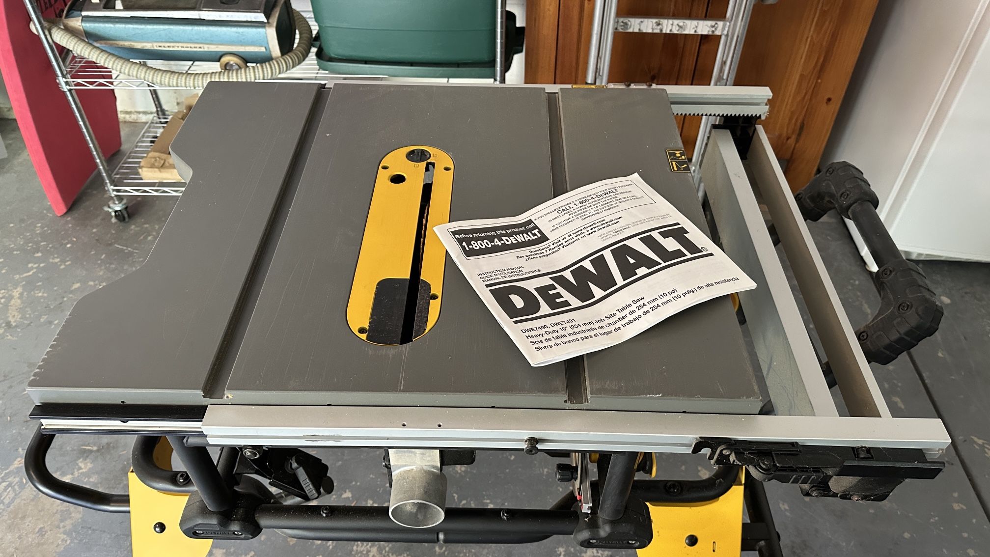 Dewalt Table Saw + Stand