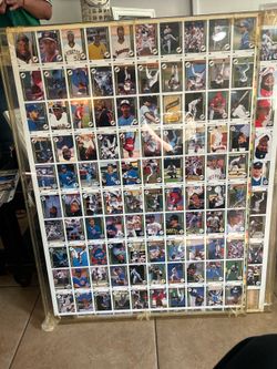 Ken Griffey Jr Rookie Card uncut