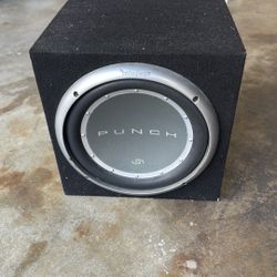 12” Rockford Fosgate P2 Sub w box