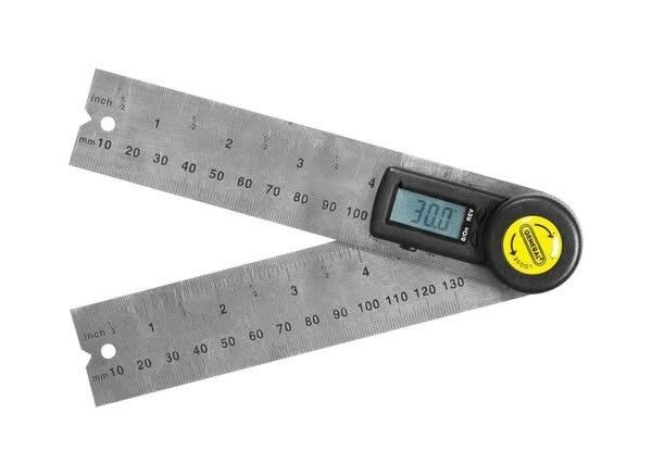 Digital Angle Finder Rule 5-Inch General Tools 822 New Battery $15 