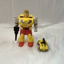  Pretender Bumblebee 1989 G1 Transformers Hasbro Vintage Action Figure Used