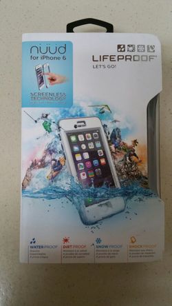 Lifeproof Nuud Case, iPhone 6, White