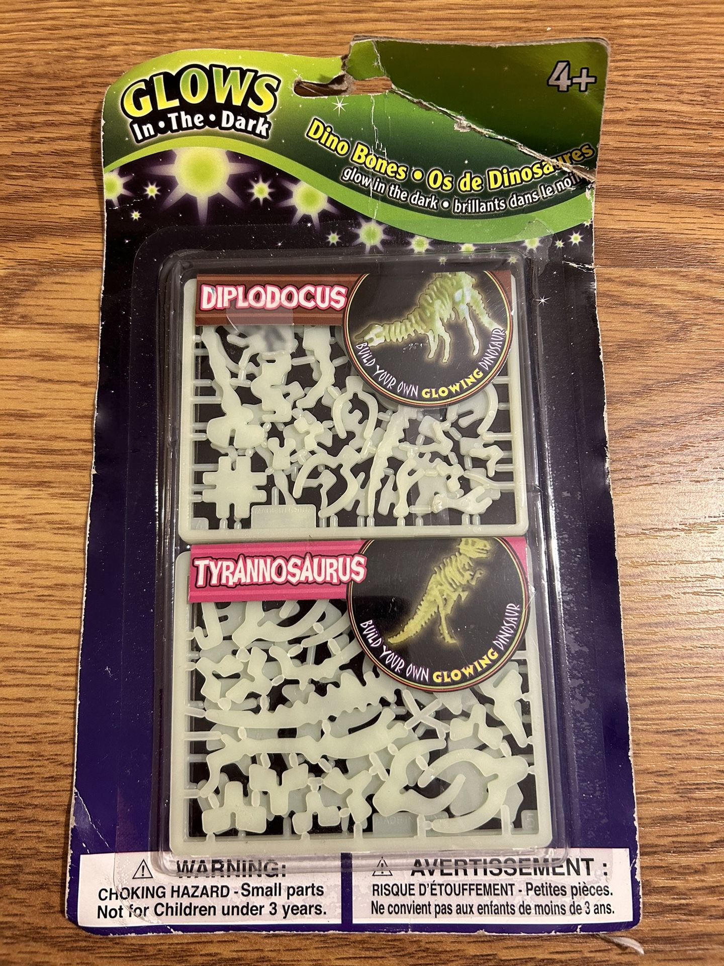 Glow In The Dark Dino Bones