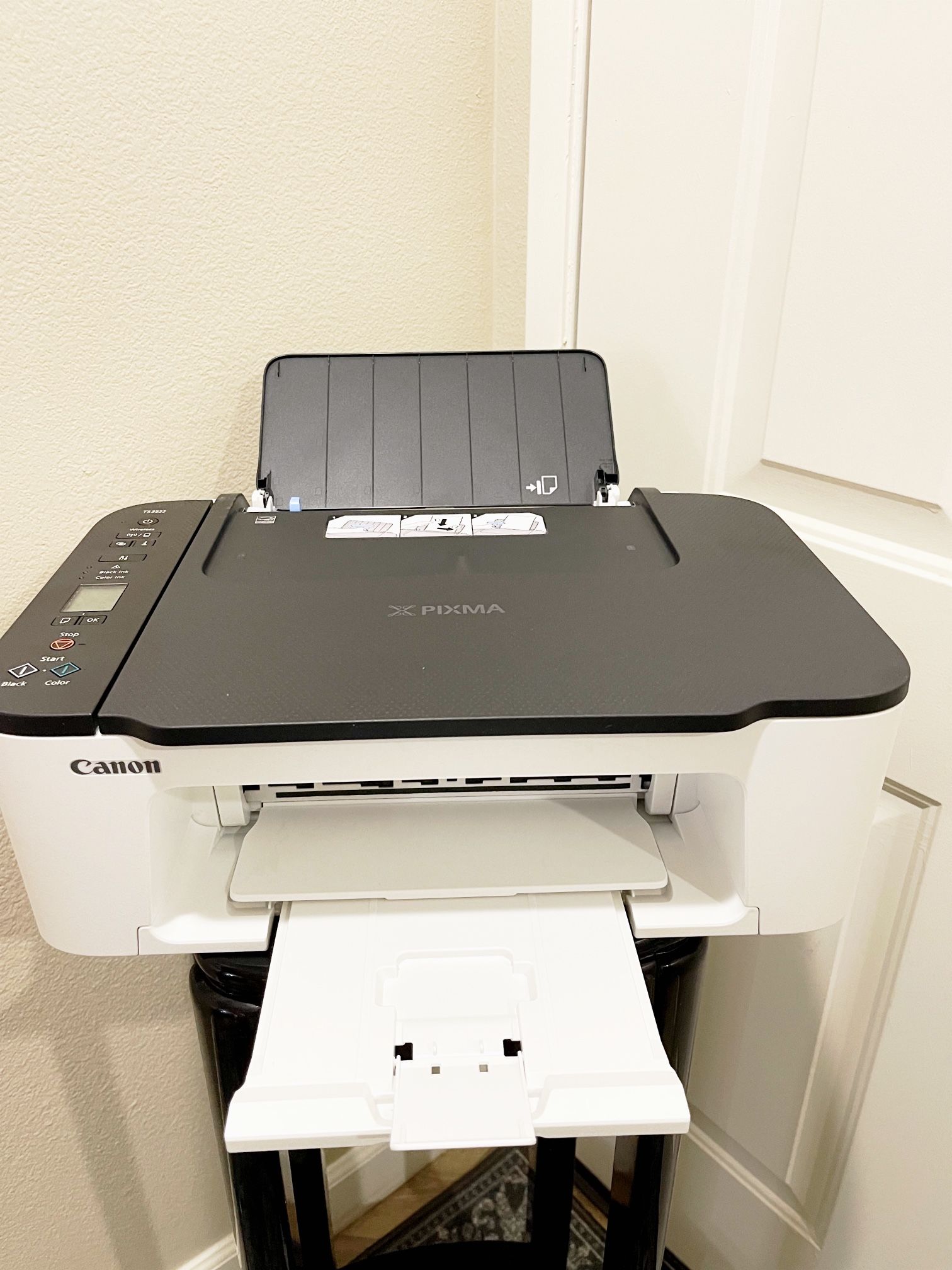 Canon PIXMA TS35 22 All-in-One Wireless Color Inkjet Printer - Print Copy Scan - Mobile Printing - Up to 50 Sheets Paper Tray - Up to 4800 x 1200 DPI