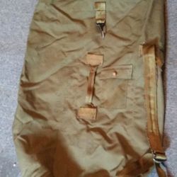 Army backpack bag is just wrinkle not faded as it appears on pic