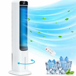 New Portable Air Conditioners, 3-in-1 Swamp Cooler 4 Ice Packs, 4L Removable Water Tank, Remote  New in box JH-MTF01R * 3-in-1 Evaporative Cooler: Fea
