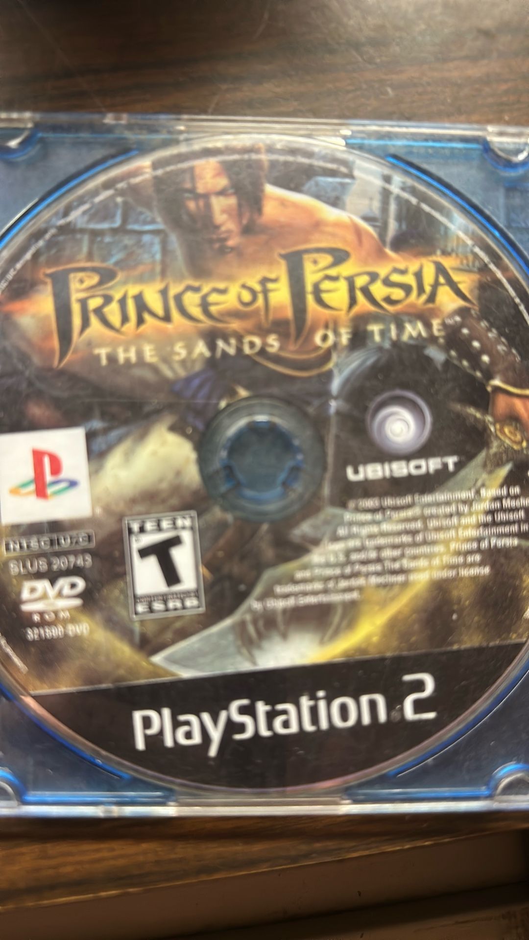 Play Station Prince Of Persia The Sands Of Time