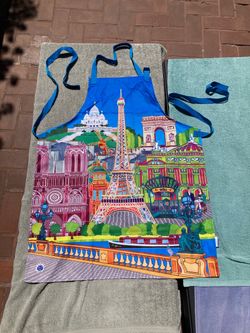 Pylones Eiffel Tower Kitchen Apron