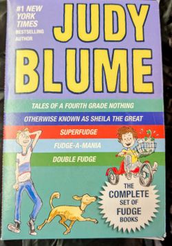 Judy Blume Books Box Set Lot Collection