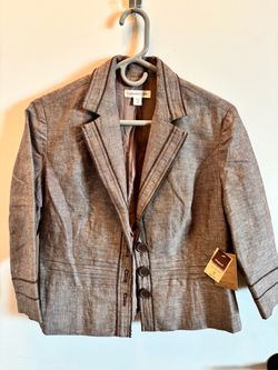 Goldwater Creek Linen/Cotton Jacket