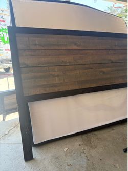 Free king mattress and headboard