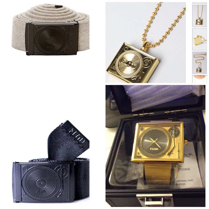Flud turntable watch/pendant/belt